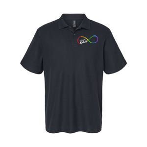 Autism Dad Infinity Symbol Softstyle Adult Sport Polo