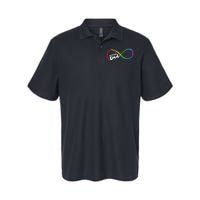 Autism Dad Infinity Symbol Softstyle Adult Sport Polo