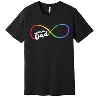 Autism Dad Infinity Symbol Premium T-Shirt