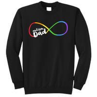 Autism Dad Infinity Symbol Tall Sweatshirt