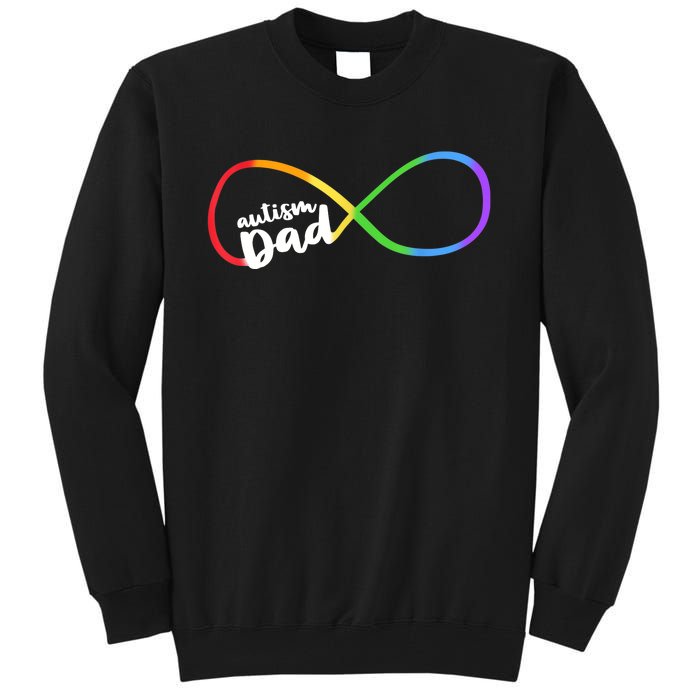 Autism Dad Infinity Symbol Tall Sweatshirt