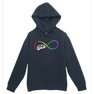 Autism Dad Infinity Symbol Urban Pullover Hoodie