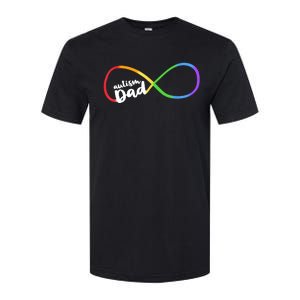 Autism Dad Infinity Symbol Softstyle CVC T-Shirt