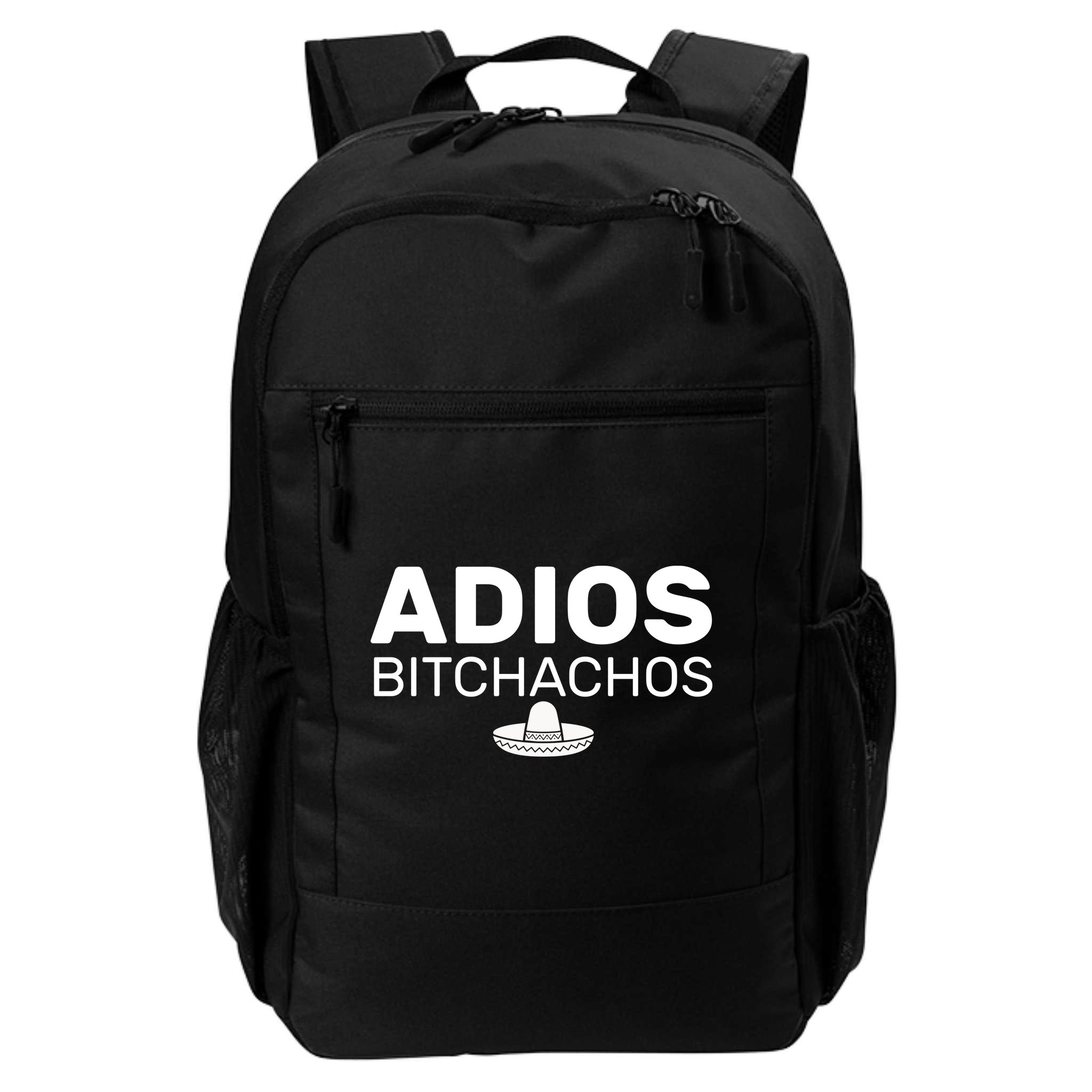 Adios Bitchachos Funny Sombrero Cinco De Mayo Backpack