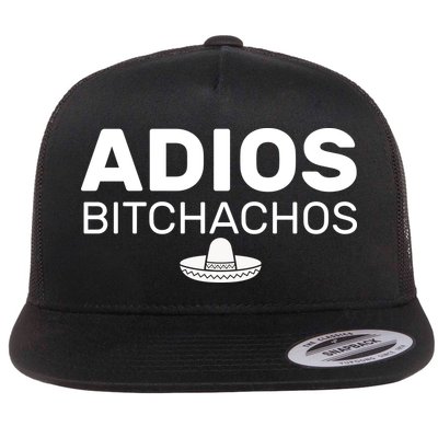 Adios Bitchachos Funny Sombrero Cinco De Mayo Flatbill Hat