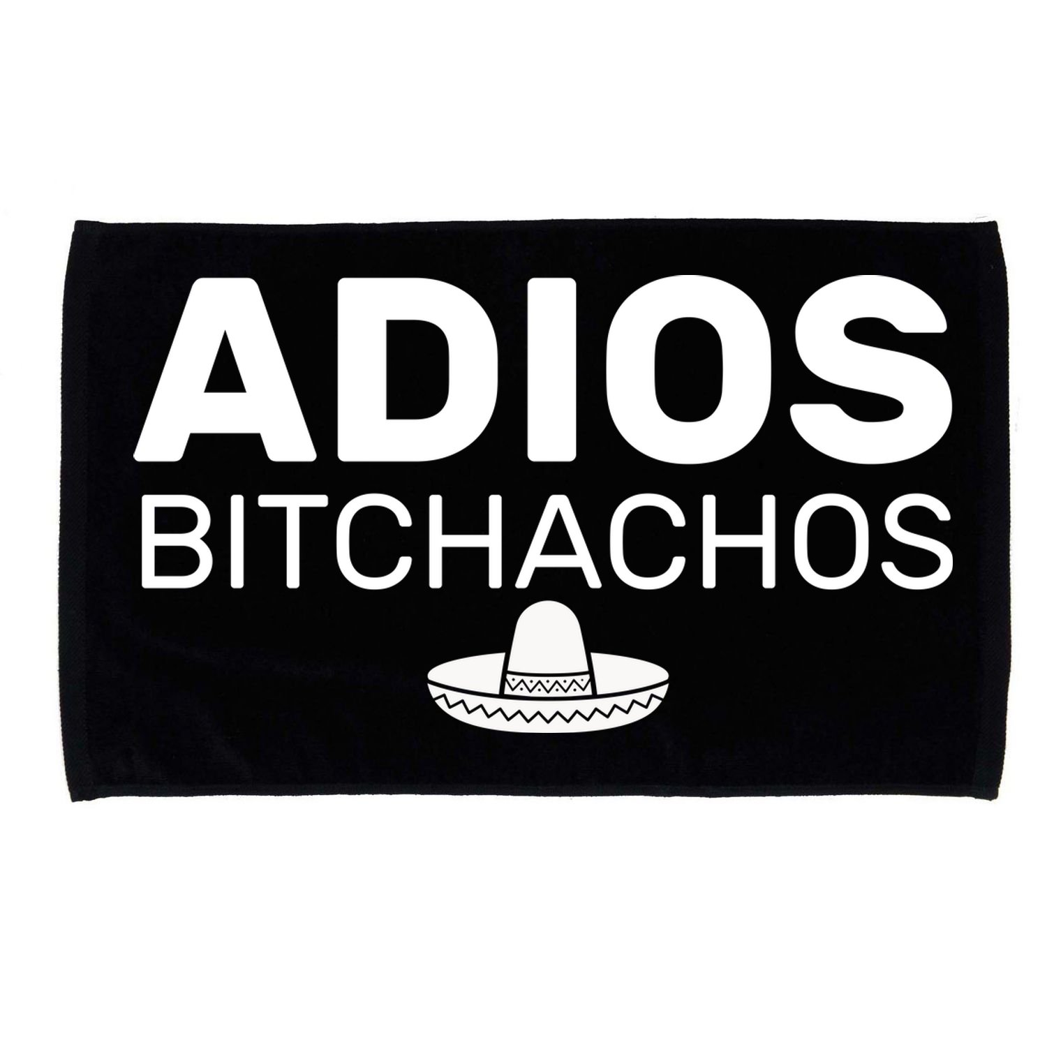 Adios Bitchachos Funny Sombrero Cinco De Mayo Microfiber Hand Towel
