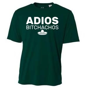 Adios Bitchachos Funny Sombrero Cinco De Mayo Cooling Performance Crew T-Shirt