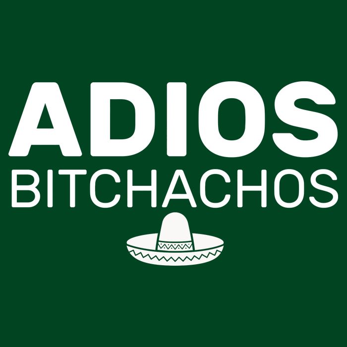 Adios Bitchachos Funny Sombrero Cinco De Mayo Cooling Performance Crew T-Shirt