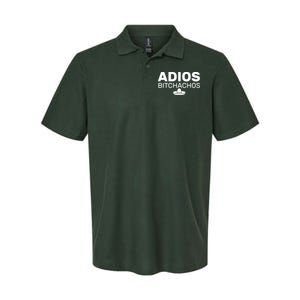 Adios Bitchachos Funny Sombrero Cinco De Mayo Softstyle Adult Sport Polo