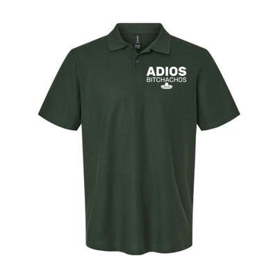 Adios Bitchachos Funny Sombrero Cinco De Mayo Softstyle Adult Sport Polo