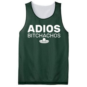 Adios Bitchachos Funny Sombrero Cinco De Mayo Mesh Reversible Basketball Jersey Tank