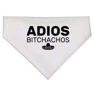 Adios Bitchachos Funny Sombrero Cinco De Mayo USA-Made Doggie Bandana