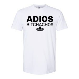 Adios Bitchachos Funny Sombrero Cinco De Mayo Softstyle CVC T-Shirt