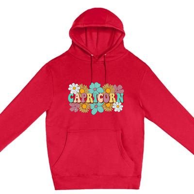 Astrology December January birthday Zodiac sign Capricorn Premium Pullover Hoodie