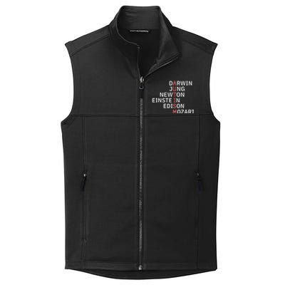 Autism Darwin Jung Newton Einste In Edison Mozart Collective Smooth Fleece Vest