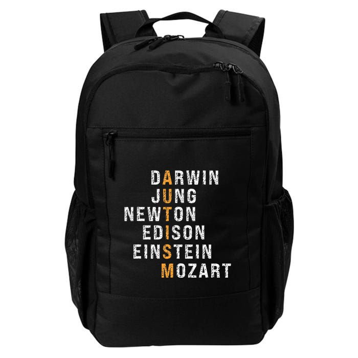 Autism Darwin Jung Newton Edison Einstein Newton Mozart Backpack