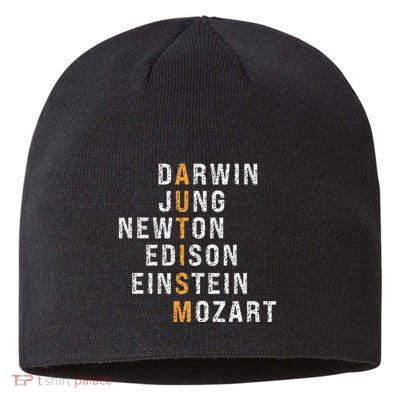 Autism Darwin Jung Newton Edison Einstein Newton Mozart Sustainable Beanie