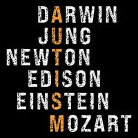Autism Darwin Jung Newton Edison Einstein Newton Mozart 16 in Basic Backpack