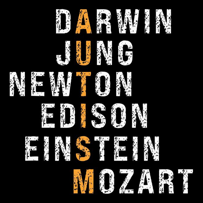 Autism Darwin Jung Newton Edison Einstein Newton Mozart 16 in Basic Backpack