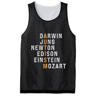 Autism Darwin Jung Newton Edison Einstein Newton Mozart Mesh Reversible Basketball Jersey Tank