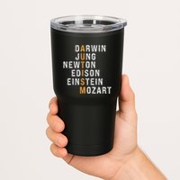 Autism Darwin Jung Newton Edison Einstein Newton Mozart Tumbler