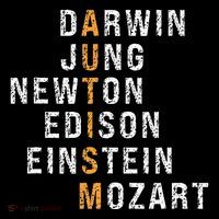 Autism Darwin Jung Newton Edison Einstein Newton Mozart Tie Dye Hoodie