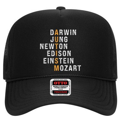 Autism Darwin Jung Newton Edison Einstein Newton Mozart Trucker Hat