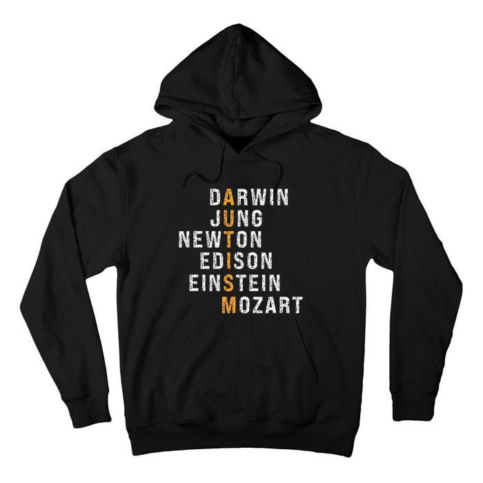 Autism Darwin Jung Newton Edison Einstein Newton Mozart Tall Hoodie