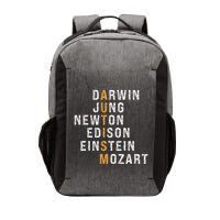 Autism Darwin Jung Newton Edison Einstein Newton Mozart Vector Backpack