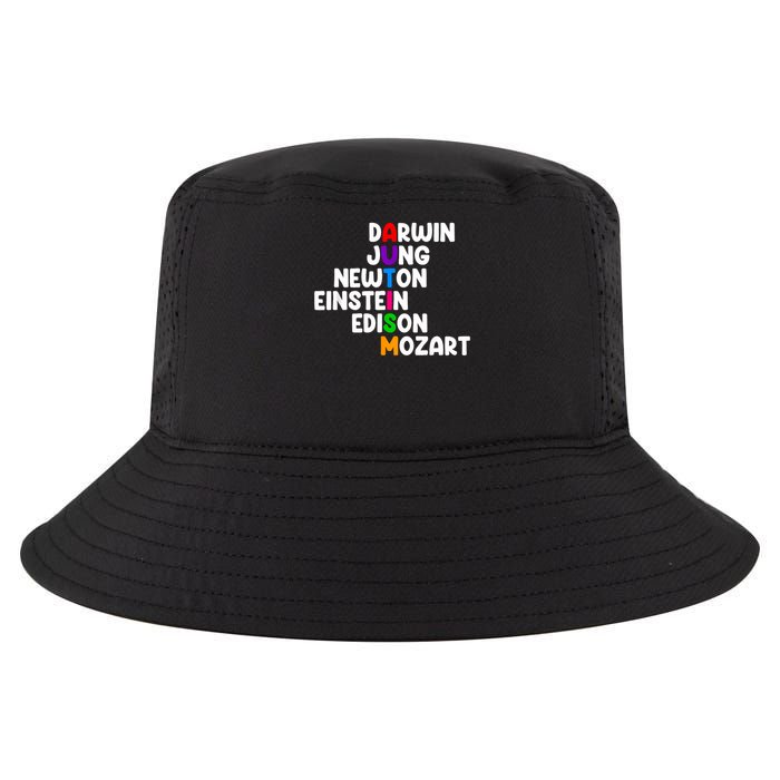 Autism  - Darwin Jung Newton Einstein Edison Cool Comfort Performance Bucket Hat