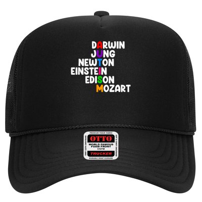 Autism  - Darwin Jung Newton Einstein Edison Trucker Hat