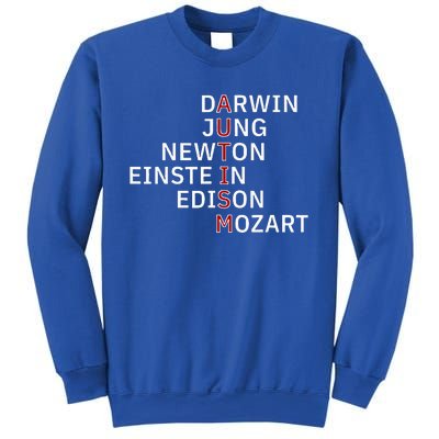 Autism Darwin Jung Newton Einste In Edison Mozart Sweatshirt