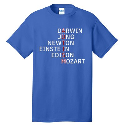 Autism Darwin Jung Newton Einste In Edison Mozart Tall T-Shirt