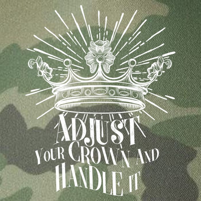 Adjust Your Crown and Handle It Legacy Tie Dye Trucker Hat