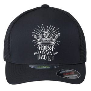 Adjust Your Crown and Handle It Flexfit Unipanel Trucker Cap