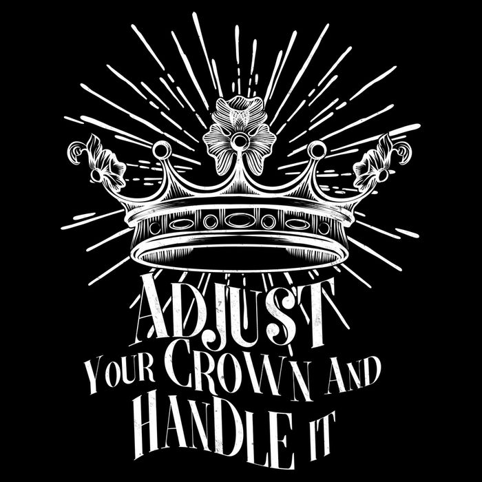 Adjust Your Crown and Handle It 7-Panel Snapback Hat