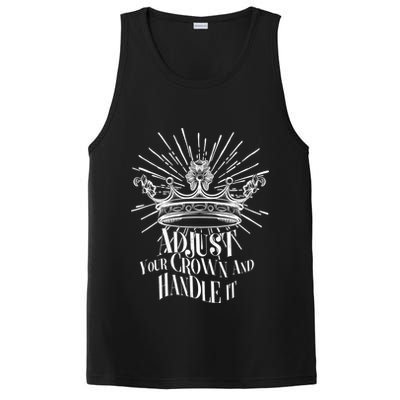 Adjust Your Crown and Handle It PosiCharge Competitor Tank