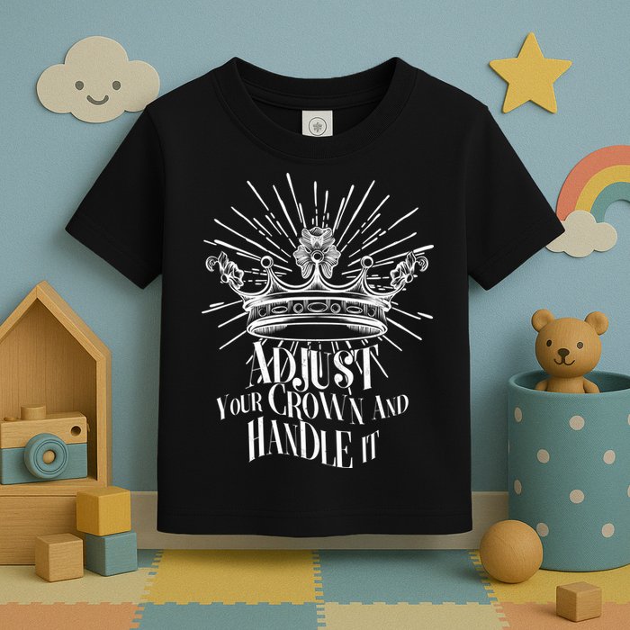 Adjust Your Crown and Handle It Toddler T-Shirt