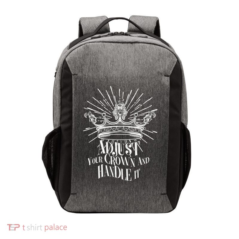 Adjust Your Crown and Handle It Vector Backpack