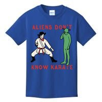 Aliens Dont Know Karate Kids T-Shirt