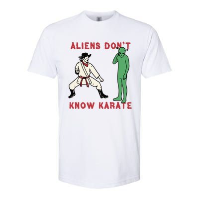 Aliens Dont Know Karate Softstyle® CVC T-Shirt