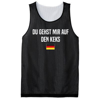 Auf Den Keks Gehen German Language Germany German Saying Mesh Reversible Basketball Jersey Tank