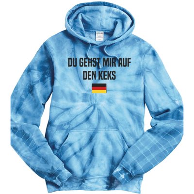 Auf Den Keks Gehen German Language Germany German Saying Tie Dye Hoodie