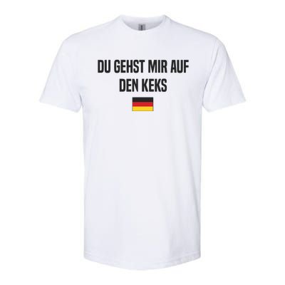 Auf Den Keks Gehen German Language Germany German Saying Softstyle® CVC T-Shirt