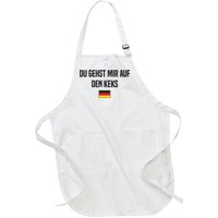 Auf Den Keks Gehen German Language Germany German Saying Full-Length Apron With Pockets