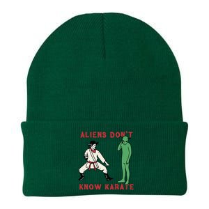 Aliens DonT Know Karate Knit Cap Winter Beanie