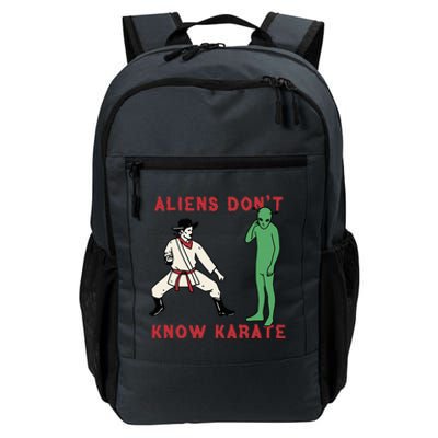 Aliens DonT Know Karate Daily Commute Backpack