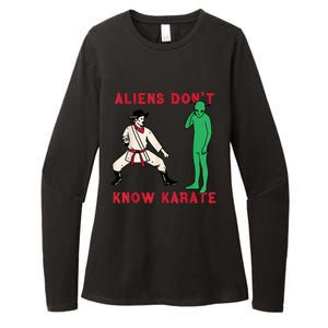 Aliens DonT Know Karate Womens CVC Long Sleeve Shirt