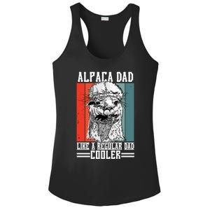 Alpaca Dad Like A Regular Dad Cooler Cute Gift Ladies PosiCharge Competitor Racerback Tank