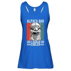 Alpaca Dad Like A Regular Dad Cooler Cute Gift Ladies Essential Flowy Tank